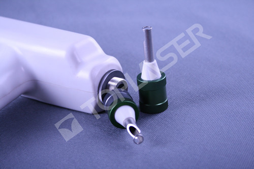 Mini 532nm 1064nm de q-Schakelaar van de Tatoegeringsverwijdering de Lasermateriaal van Nd Yag 1 - 5 Herz