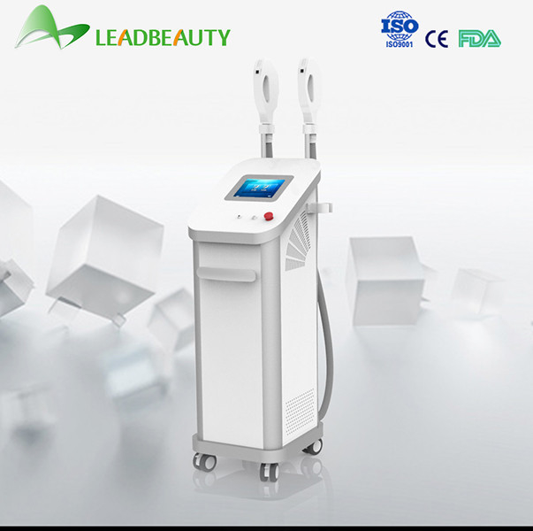 Kuuroord shr ipl de machine van de haarverwijdering, SHR en IPL handpiece met optimale doeltreffendheid, veiligheid en ea
